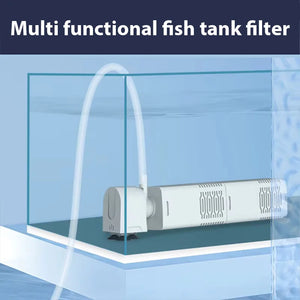 20W Aquarium Filter Pump Fish Tank Submersible Silent Oxygen Aerator Water Change Pump Aquarium Air Pump Wave Maker 880L/H