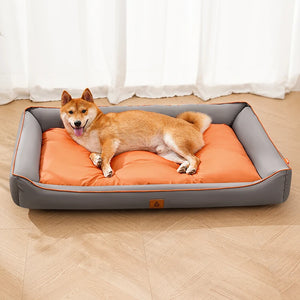 Waterproof Dog Bed Fluffy Soft High Rebound Breathable Dogs Mat Beds for All-season Easy Clean Anti-slip Pet Dog Accessories