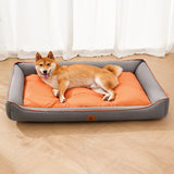 Waterproof Dog Bed Fluffy Soft High Rebound Breathable Dogs Mat Beds for All-season Easy Clean Anti-slip Pet Dog Accessories