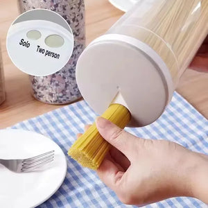 Noodles Storage Container Food Grade Plastic Transparent Airtight Kitchen Multi Compartment Sealed Jars Pantry Dry Food Cylinder