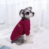 Pet Accessories Winter Dog Clothes for Small Dogs Warm Dogs Coat Schnauzer Pug Clothing Sweatshirts Casual Dog Cat Clothing