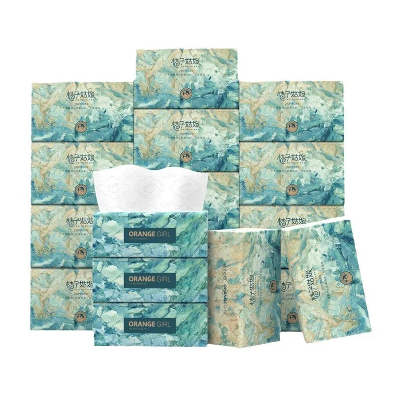 Thick Tissue Paper, 280 Sheets/pack, Household Tissue Paper, Toilet Paper, Soft Tissue Paper, 12 Packs/pack