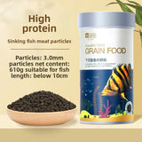 Yee High Protein Koi Feed Sinking Fish Food Sinking General Map Fish Zhaocai Silver Arowana Rohan Goldfish Parrot Fish Food