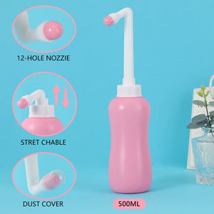 Stretchable Portable Bidet Private Parts Flushing Device Baby Butt Cleaner Confinement Pregnant and Lying-in Women's Perineum Bo