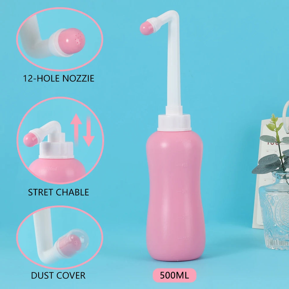 Stretchable Portable Bidet Private Parts Flushing Device Baby Butt Cleaner Confinement Pregnant and Lying-in Women's Perineum Bo