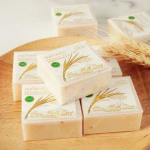 4 Pack JAM Original Rice Milk Soap from Thailand Handmade K-Brother Goat Milk Soap for Dropsshipping