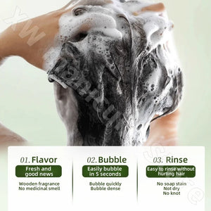 Seven-green Usman Orchidaceae Shampoo Refreshing Cleansing Oil Control Anti-Itch Replenishing Soap Soft Handmade Soap 120g