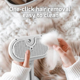 Spray Cat Brush for Shedding - Pet Hair Removal Comb with Water Tank and Release Button Cat Dog Steam Brush Pet Steam Brush