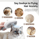 Spray Cat Brush for Shedding - Pet Hair Removal Comb with Water Tank and Release Button Cat Dog Steam Brush Pet Steam Brush
