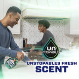 3 Pack All Purpose Cleaner Spray Multi Surface Cleaning with Unstopables Scent Powerful Kitchen Cleaner Streak Free Freshness