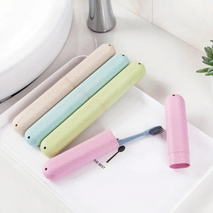 1pc Portable Travel Camping Toothbrush Tube Box Cover Water Filter Anti-dirty Bathroom Accessories Fashion Packaging Storage Box