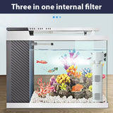 20W Aquarium Filter Pump Fish Tank Submersible Silent Oxygen Aerator Water Change Pump Aquarium Air Pump Wave Maker 880L/H