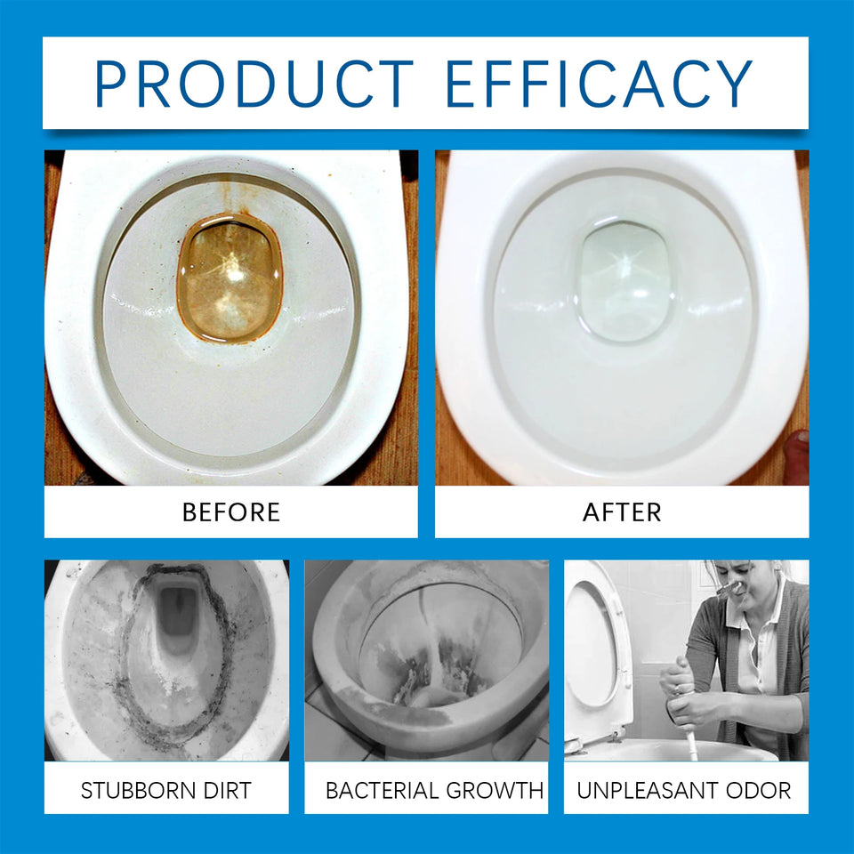 Toilet Bowl Foam Cleaning Powder Bathroom Toilet Cleaning Decontamination Keep Fresh Air For Household Multi-Purpose Cleaner