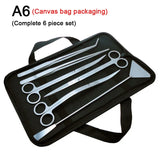Aquarium Tools Set Scissor Tweezers Plants Wave Scissors Grass Stainless Cleaning Tools Fish Tank Shovels Aquarium Accessories