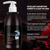 250ml Volcanic Mud Skin Care Body Wash Brightening Skin Tone Deep Cleansing Body Wash