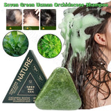 Seven-green Usman Orchidaceae Shampoo Refreshing Cleansing Oil Control Anti-Itch Replenishing Soap Soft Handmade Soap 120g