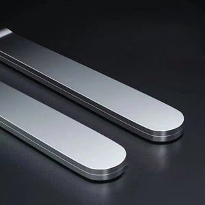 Stainless Steel Aquarium Tweezers Set (27/38/48cm) - Curved Aquascaping Tools for Plants & Feeding, Fish Tank Maintenance Kit