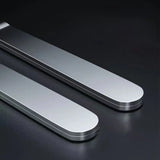 Stainless Steel Aquarium Tweezers Set (27/38/48cm) - Curved Aquascaping Tools for Plants & Feeding, Fish Tank Maintenance Kit