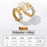 Cat Harness Leash Collar Set Adjustable