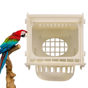 2Pcs Bird Nest Parrot Nest High Quality Plastic Pet Birds Hatching Tools Bird Eggs Nest Removable Durable Outdoor Bird's Nest