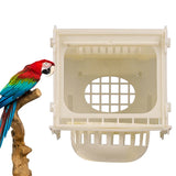 2Pcs Bird Nest Parrot Nest High Quality Plastic Pet Birds Hatching Tools Bird Eggs Nest Removable Durable Outdoor Bird's Nest