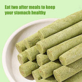 Cat Grass Snacks 8 Sticks Cat Teething Sticks Freeze-Dried Cat Snack Time Treats Flavored Teeth Cleaning Treats For Keeping Cat
