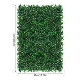 Pack of 12 Artificial Hedge Plant Fence Screen Green Wall Panels Decor Beautiful for Balcony Fence, UV Protection