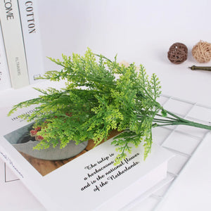 13 Inch Artificial Maidenhair Fern Aquatic Plant for Green Wall Garden Decor Persian Fern Faux Greenery