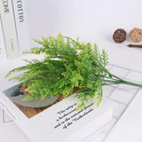 13 Inch Artificial Maidenhair Fern Aquatic Plant for Green Wall Garden Decor Persian Fern Faux Greenery