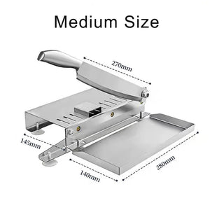 Commercial Slicer Frozen Meat  Bone Cutting Machine Minced Lamb Bone Meat Cutter Chicken Duck Fish Rib Lamb Cutting Kitchen Tool