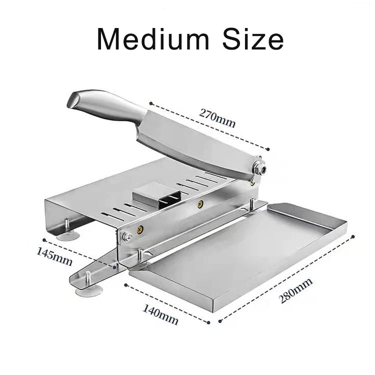 Commercial Slicer Frozen Meat  Bone Cutting Machine Minced Lamb Bone Meat Cutter Chicken Duck Fish Rib Lamb Cutting Kitchen Tool