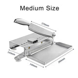 Commercial Slicer Frozen Meat  Bone Cutting Machine Minced Lamb Bone Meat Cutter Chicken Duck Fish Rib Lamb Cutting Kitchen Tool