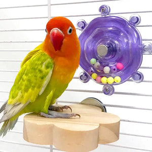 Parrot Toy Medium Small Funny Conures Toy Interactive Parrot Toy Bird Toy Rattle Toys Bird Cage Parrot Swings For Large Birds