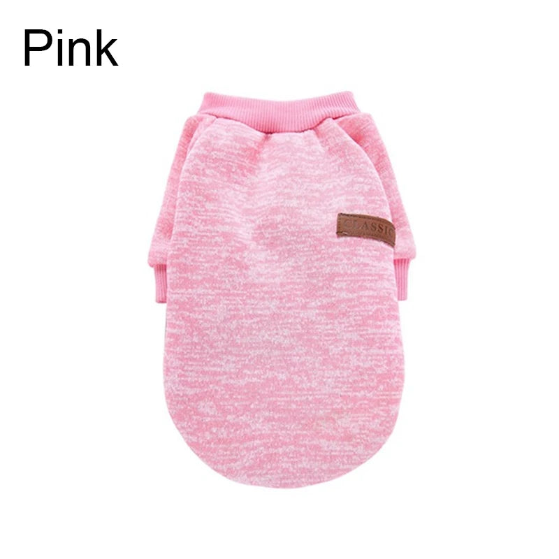 Pet Accessories Winter Dog Clothes for Small Dogs Warm Dogs Coat Schnauzer Pug Clothing Sweatshirts Casual Dog Cat Clothing
