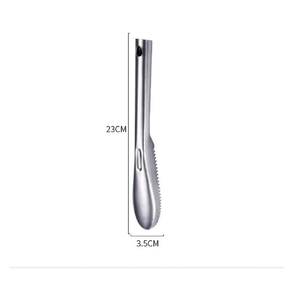 Fast Remove Fish Skin Scaler Brush， Stainless Steel Fish Scales Graters Scraper Easy Kitchen Cleaning Descaler Tool