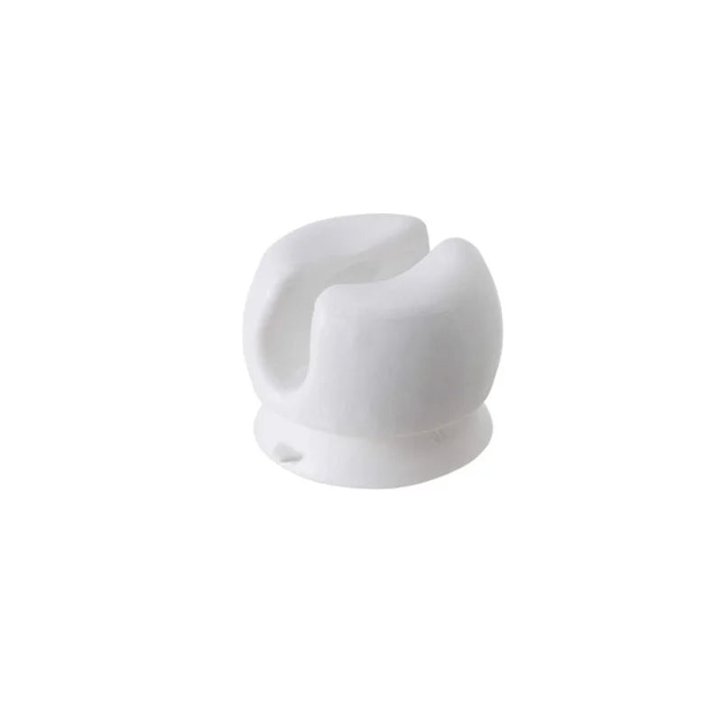 1/4Pcs Simple Toothbrush Holder With Suction Cup Wall Mounted Tooth Brush Storage Organizer Rack Bathroom Accessories