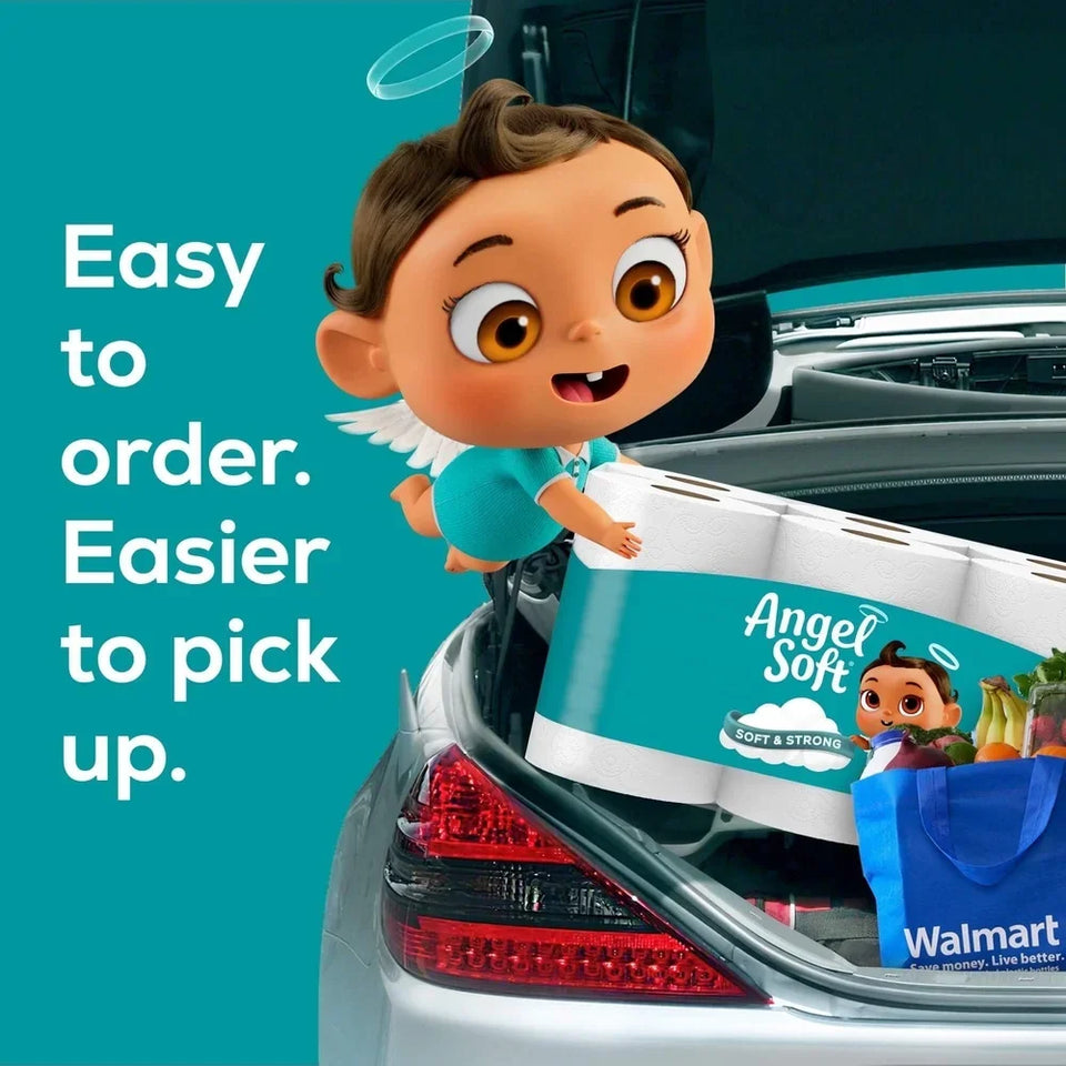 Household Toilet Paper 9 Mega Rolls 320 Sheets 2-Ply Soft Septic Safe Perforated