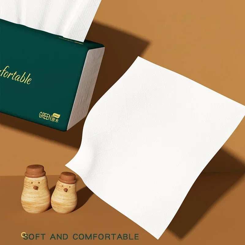 25 Boxes Facial Tissues 280 Sheets Of Household Thick And Affordable 4-Layer Thickened Napkins And Premium Toilet Paper