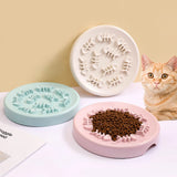 Fish Bone Dog Cat Bowl Anti Choking Slow Food Pet Bowl Pet Feeder Supplies