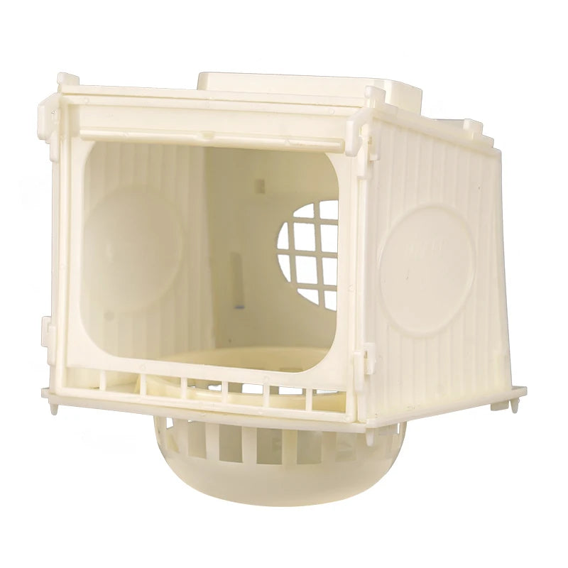 2Pcs Bird Nest Parrot Nest High Quality Plastic Pet Birds Hatching Tools Bird Eggs Nest Removable Durable Outdoor Bird's Nest
