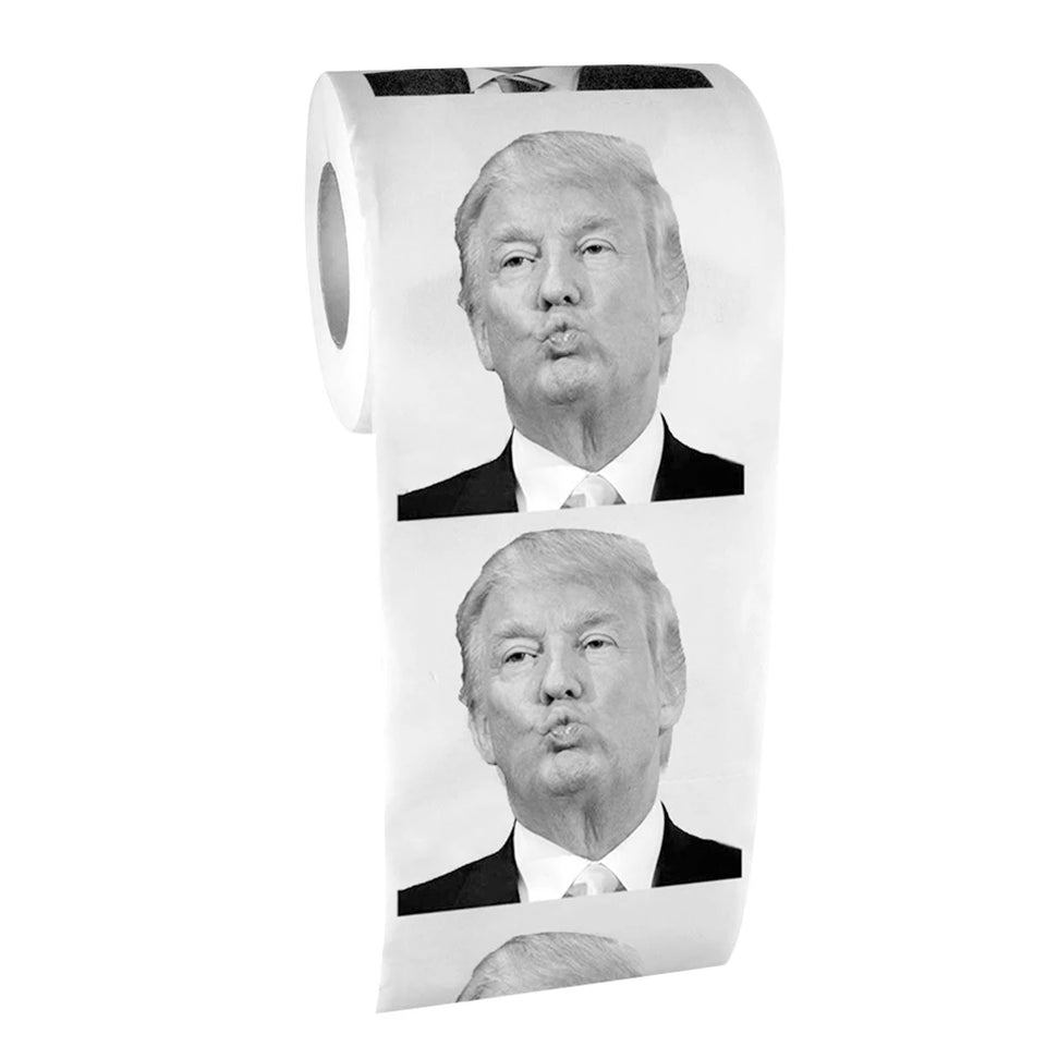 1-5PCS Roll Tissue Joke Fun Paper Tissue Gag Gift Non-fading Nontoxic Dustless Prank Creative Bathroom Toilet Roll Tissue