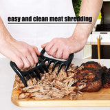 2Pcs Bear Meat Claws Handle Barbecue Forks Kitchen Manual Food Fork Meat Pork Clamp Roasting BBQ Fork Kitchen Knives Tool