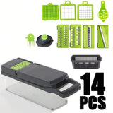Portable Vegetable Cutter Shredder Multifunctional Slicer Potato Chopper Carrot Grater Reusable Fruit Veggie Cutting Tool