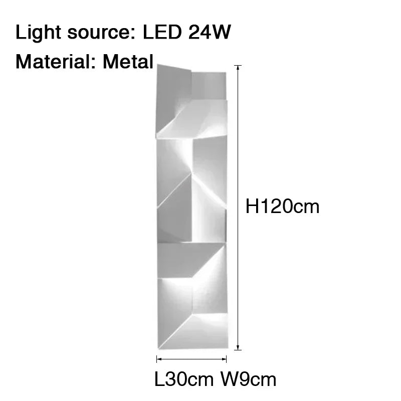 Italian Design Wall Lamp LED Background Sconce Creativity Art Model Indoor Living Dining Room Bedroom Hallway Home Decor Lamp