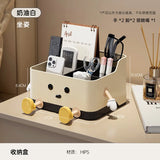 Desktop Storage Box Living Room Remote Control Miscellaneous Organizing Box Office Dormitory Stationery Compartment Home Supply
