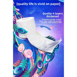 Max 10-30 Rolls, 180g/roll, Thickened With 4 Layers, Extractable Tissue Paper, Native Wood Pulp, Household Napkins, Toilet Paper