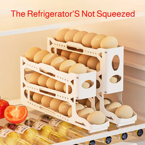 Food Grade Egg Organizer Compartmentalized Refrigerator Fresh Storage Fresh Egg Organizer