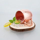 350/550ML Moscow Wine Glass Mule Mug Pure Copper Cocktail Cup Creative Hammer Point Texture Bar Beer Cold Drink Glasses