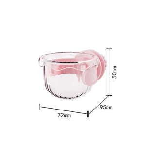♥♥♥Plastic Parrot Feeder,Transparent Bird Food Box,Splash-proof Water Feeder