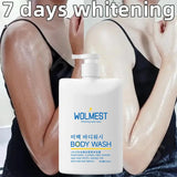 500ml Whitening Body Wash Shower Gel Deep Cleansing Removing Dirt Dead Skin Oil Control Even Skin Tone To Lighten Pigmentation